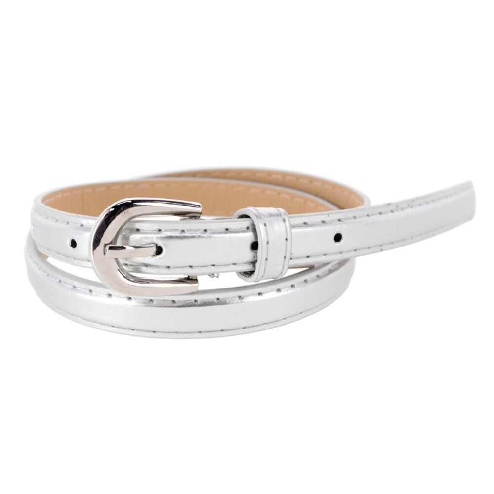 CTM Kid's 1/2 Inch Skinny Dress Belt